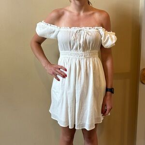 White summer dress by Aerie